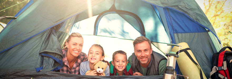 Camping en famille