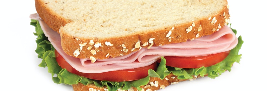 Livraison de sandwich