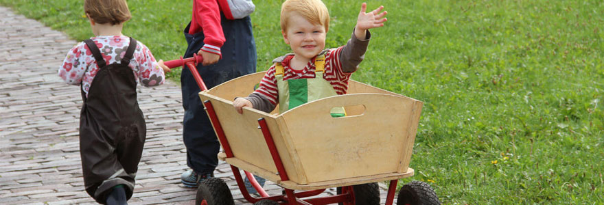 porteur en bois pour bébé